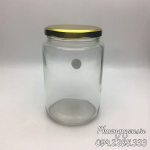 bán sỉ hũ thủy tinh nắp thiếc