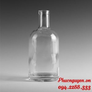Chai thủy tinh đẹp 750ml, chai thủy tinh
