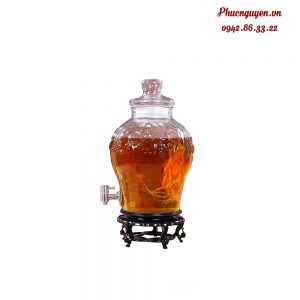 Bình chứa rượu có vòi BR 5L