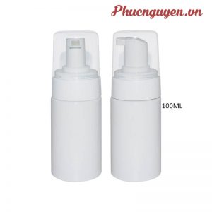 Chai tạo bọt thân đục 100ml