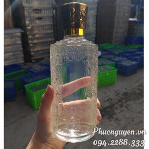 Chai thuỷ tinh cao cấp 650ml