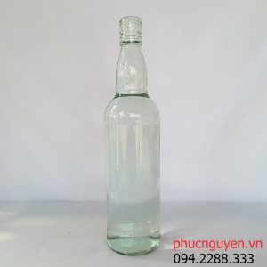 Chai thuỷ tinh cổ bồng B700ml