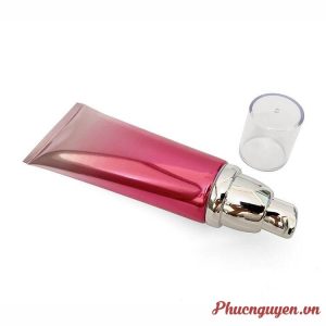 Tuýp nhôm nhựa 70ml nắp nhấn mạ bạc (1)