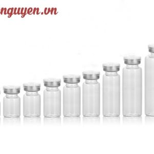 chai vacxin thủy tinh trong