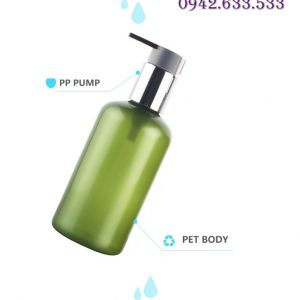 Chai nhựa pet 300ml nắp bọc cao cấp
