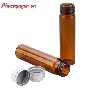 chai siro 30ml nắp nhôm vặn