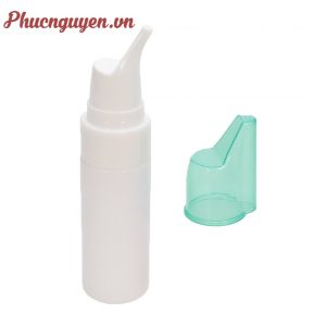 chai thuốc 50ml nắp xịt mũi có chụp nắp