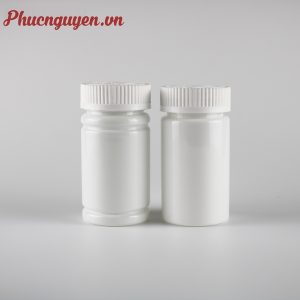 chai thuốc nhựa 150ml nắp vặn trắng
