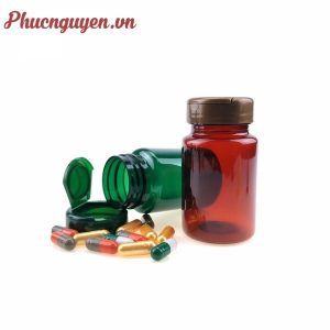 chai thuốc đựng viên nang