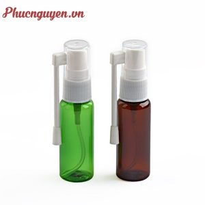 chai xịt mũi 20ml nhựa