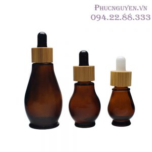 Chai serum hình bầu 20ml 30ml 50ml