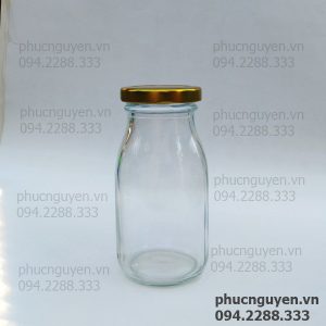 Chai thủy tinh đựng sữa 200ml