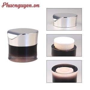 Hũ nhựa cao cấp thân phn nàu nắp