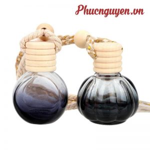 Chai treo xe 12ml phun đen