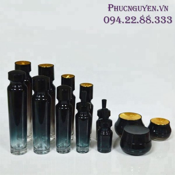Chai serum màu omber