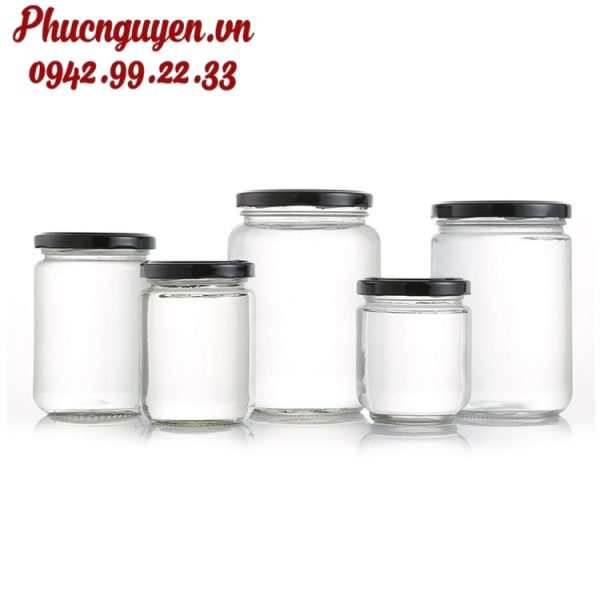 Hũ thủy tinh tròn