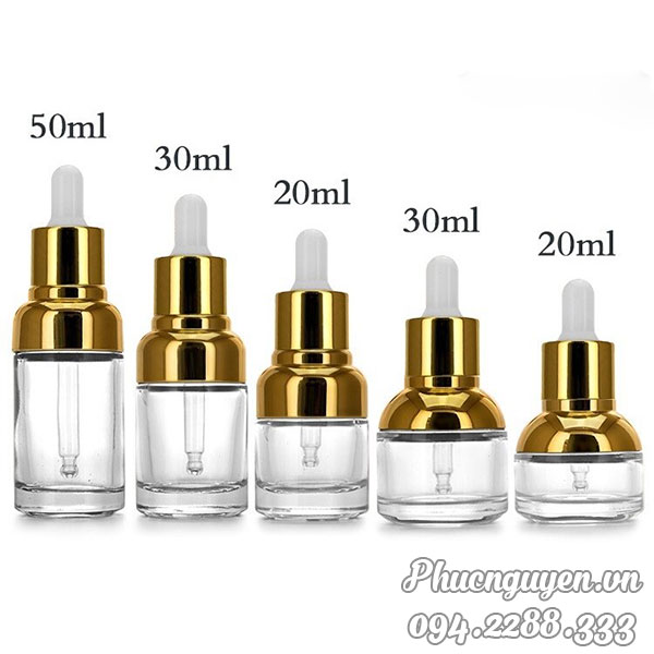 Dung tích phổ biến của chai nắp bóp
