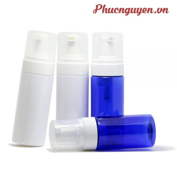 Chai xịt tạo bọt thân xanh