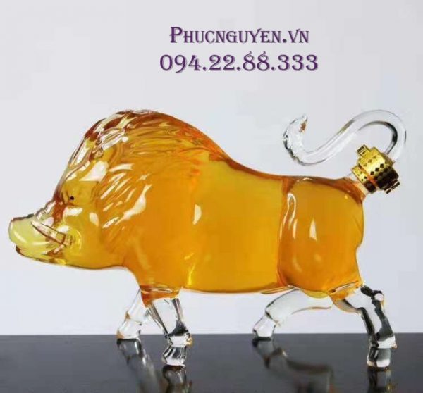 Vỏ chai hình con Hợi