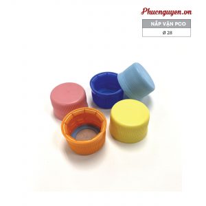 Nắp lọ nhựa nhiều màu