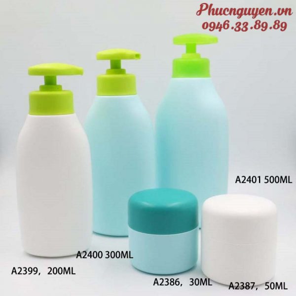 Chai dầu gội bằng nhựa cao cấp