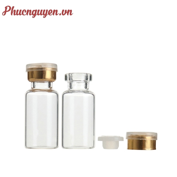 Vỏ vaccine trong suốt thủy tinh