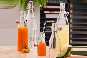 chai thủy tinh đựng nước ép an toàn cho người sử dụng