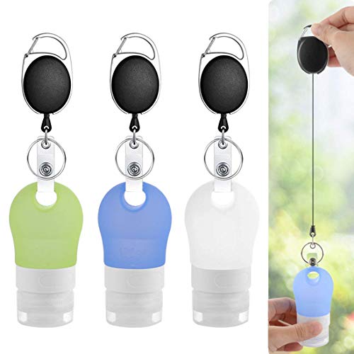 Chai đựng nước rửa tay khô silicon